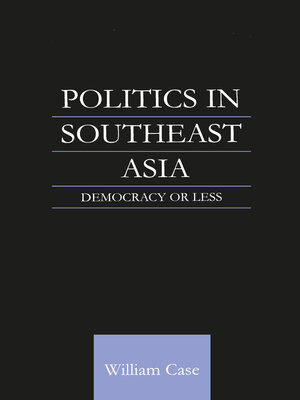 cover image of Politics in Southeast Asia